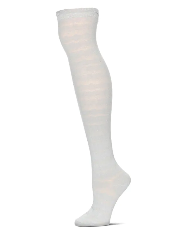 Femme Wave Cotton Blend Over The Knee Warm Socks sold by MeMoi
