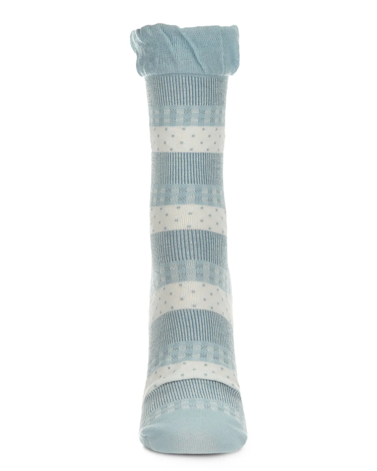 Pattern Mix Women's Cotton Blend Ankle Socks sold by MeMoi product image thumbnail 4