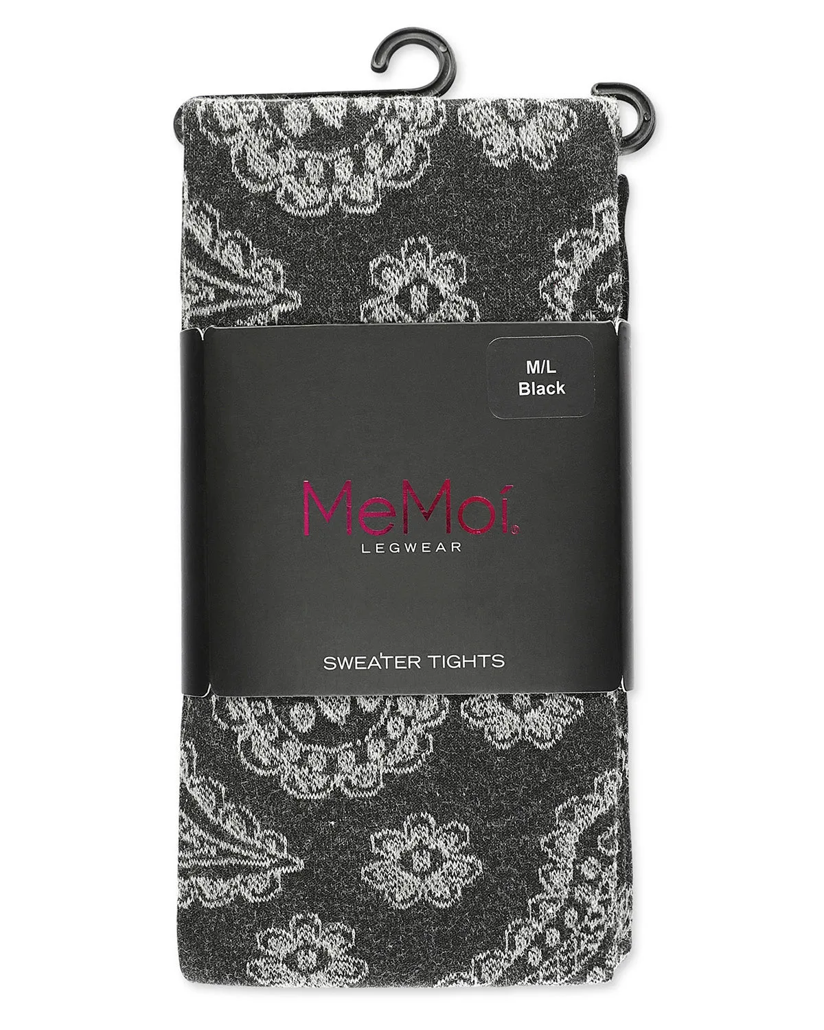 Paisley Patch Cotton Blend Sweater Tights sold by MeMoi product image thumbnail 4