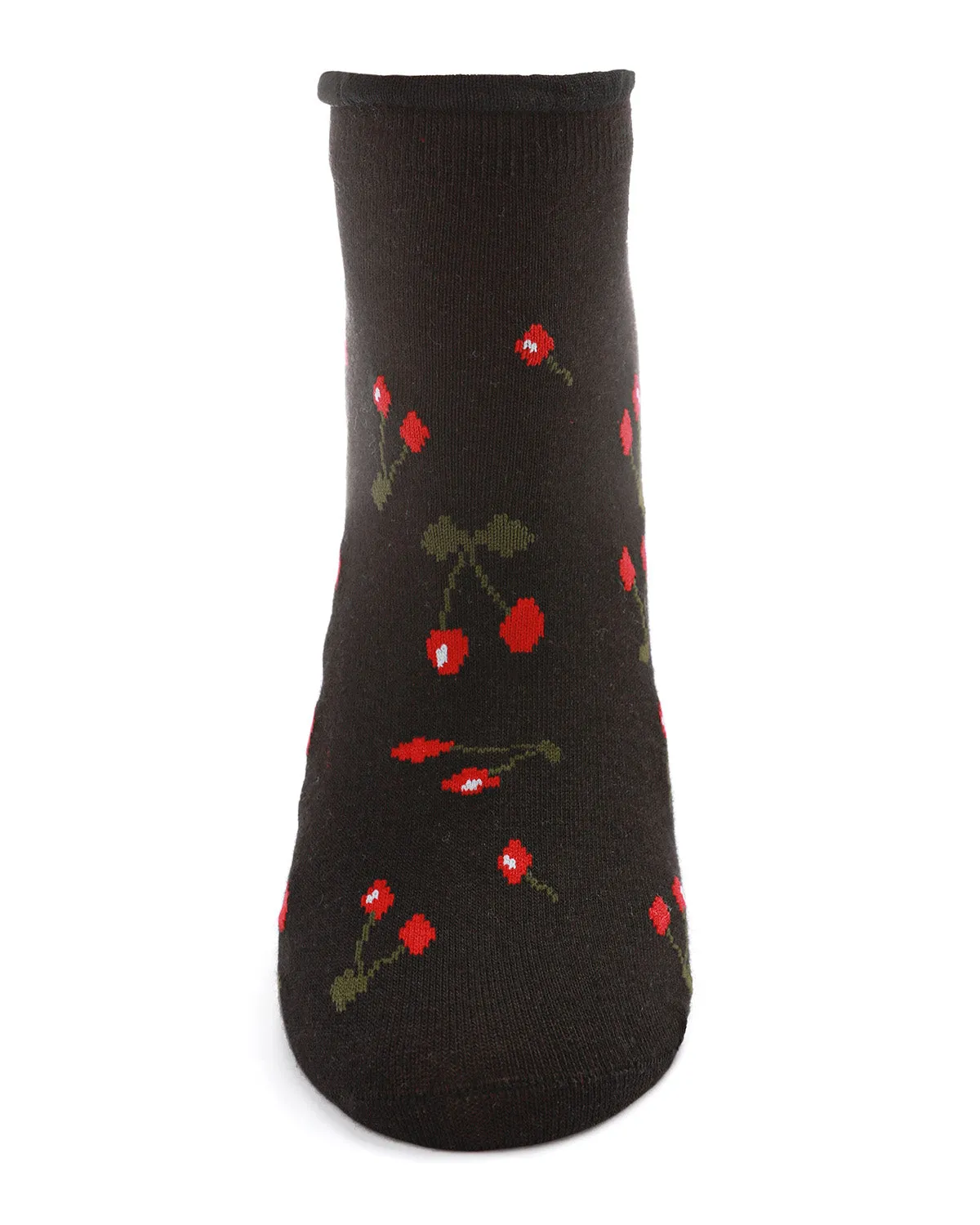 Cherry Blossom Cotton Blend Low-Cut Running Socks sold by MeMoi product image thumbnail 5