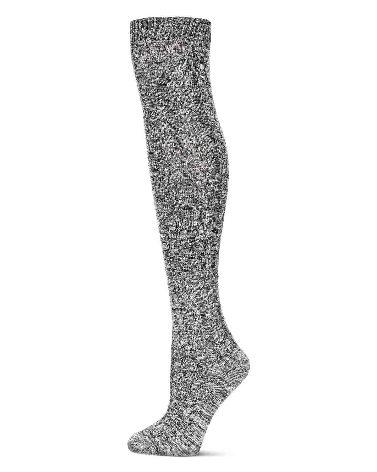 Braid Trails Cotton Blend Over The Knee Socks sold by MeMoi product image thumbnail 4