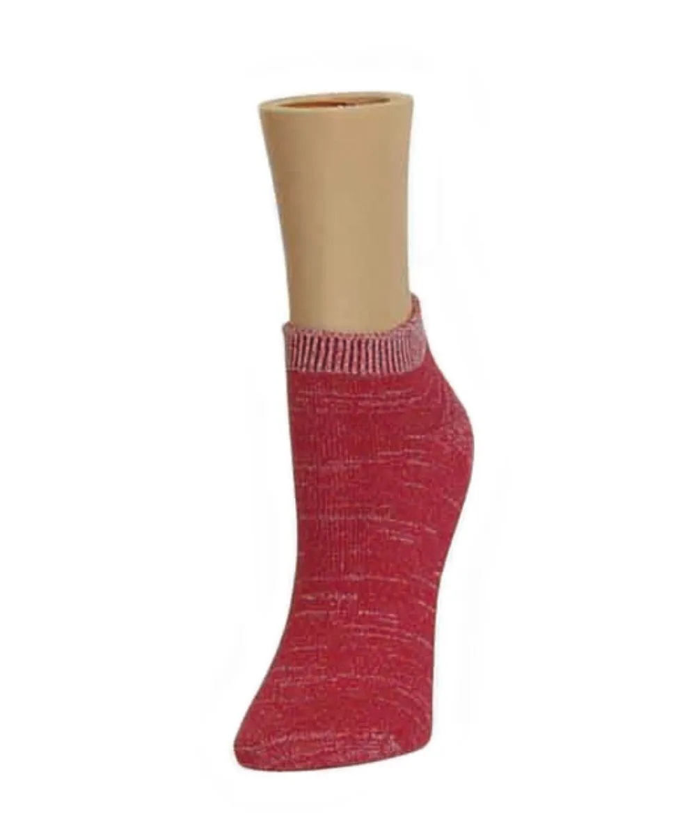 Gradient Shades Soft-Fit Cotton-Rich Low Cut Socks sold by MeMoi product image thumbnail 3