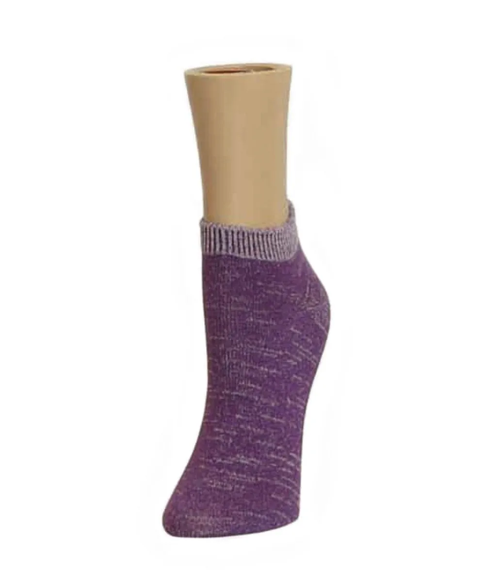 Gradient Shades Soft-Fit Cotton-Rich Low Cut Socks sold by MeMoi product image thumbnail 4