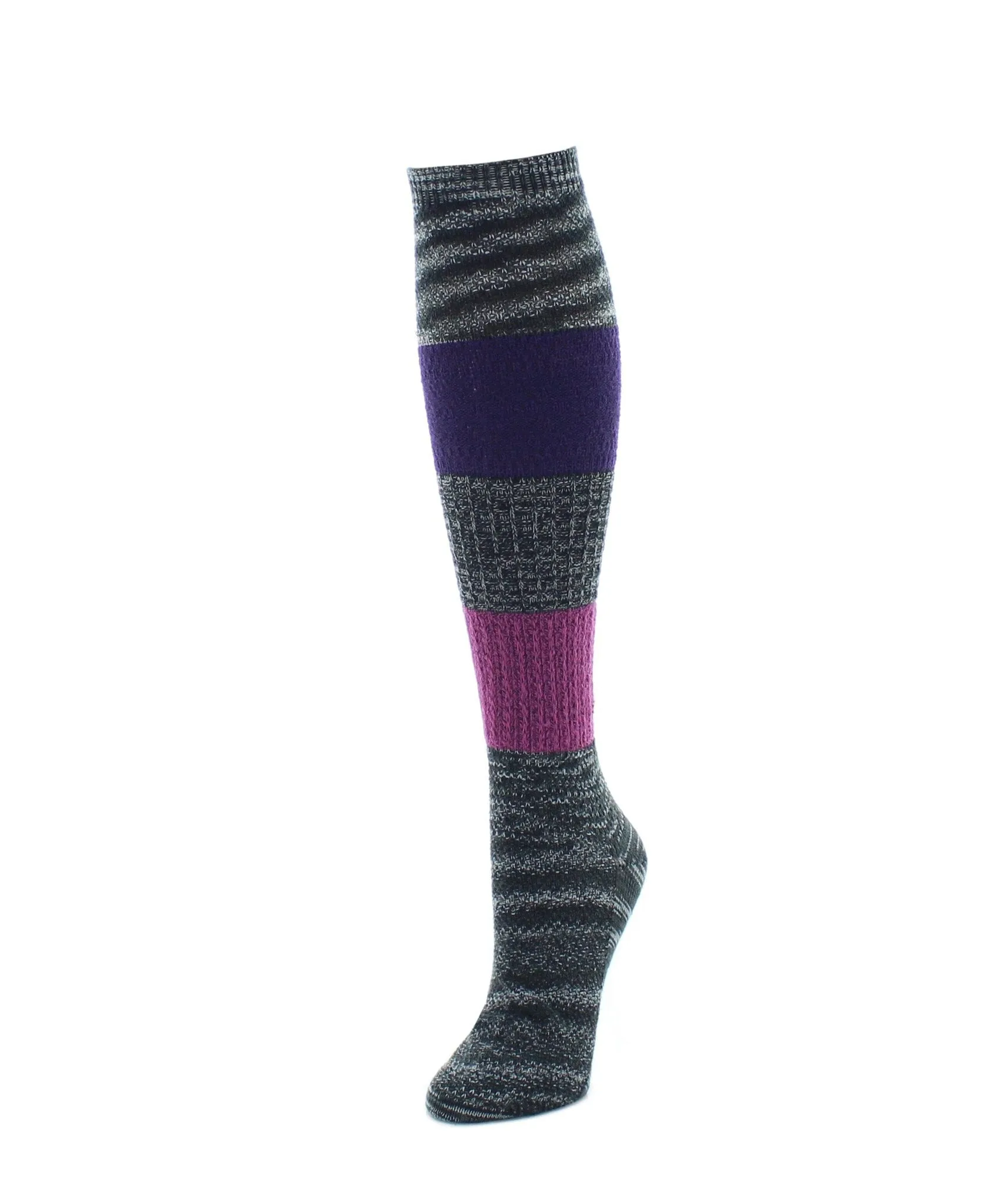 Marled Combo Pattern Knee High Socks sold by MeMoi product image thumbnail 2