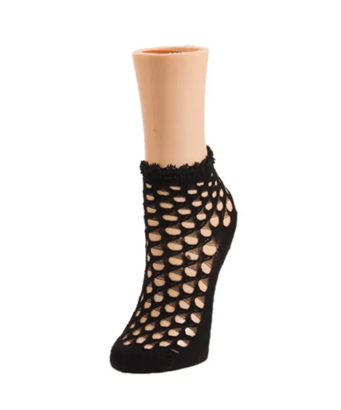 Stranded Dots Women's Ankle Socks sold by MeMoi