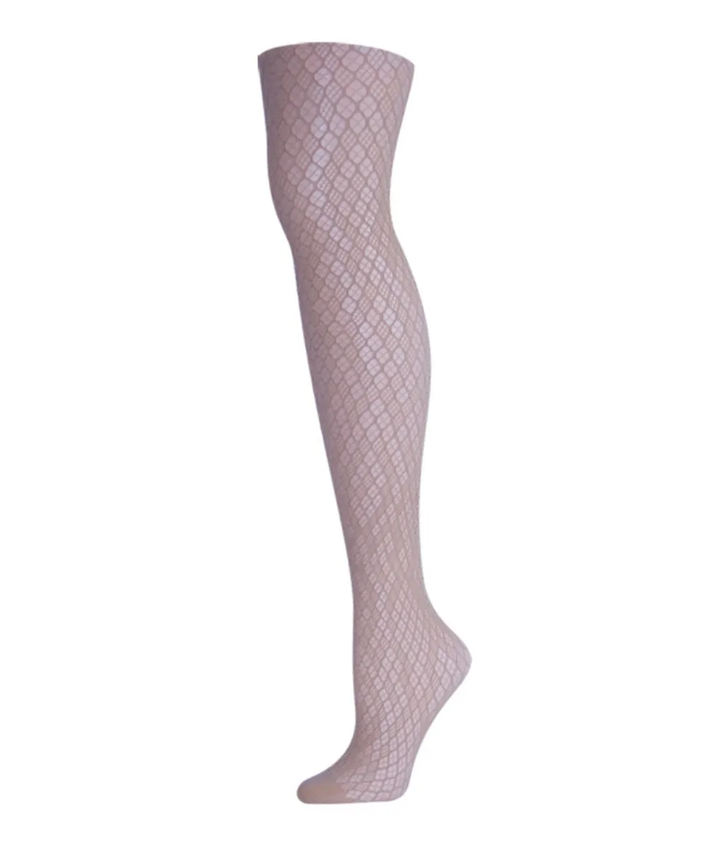 Women's Checkered Diamonds Nylon Net Tights sold by MeMoi product image thumbnail 2