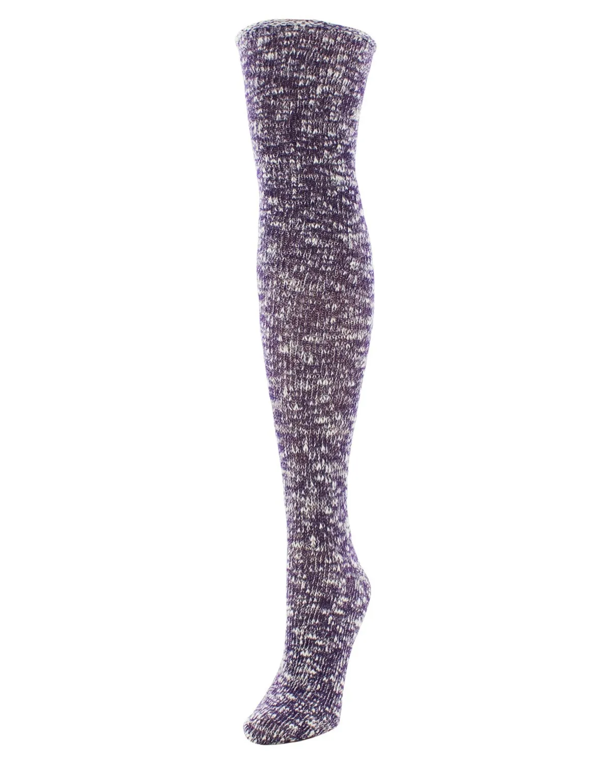 Women's Slub Cable Knit Over The Knee Socks sold by MeMoi