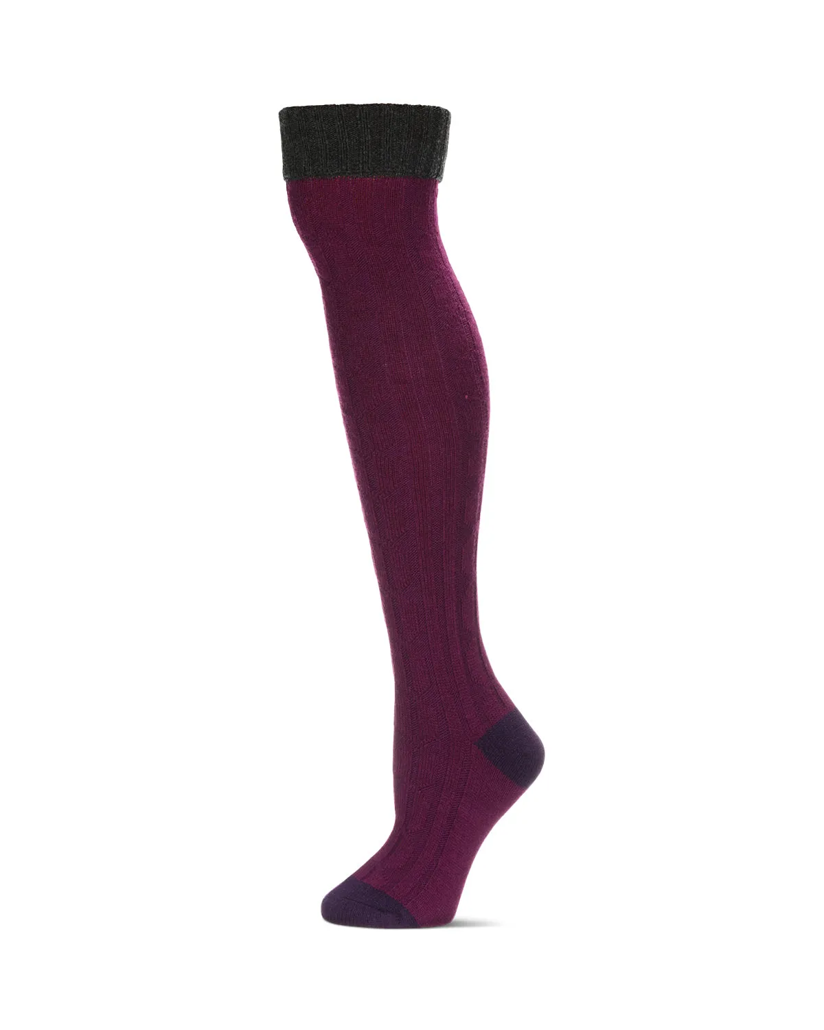 Women's Chain Mix Over The Knee Socks sold by MeMoi product image thumbnail 2