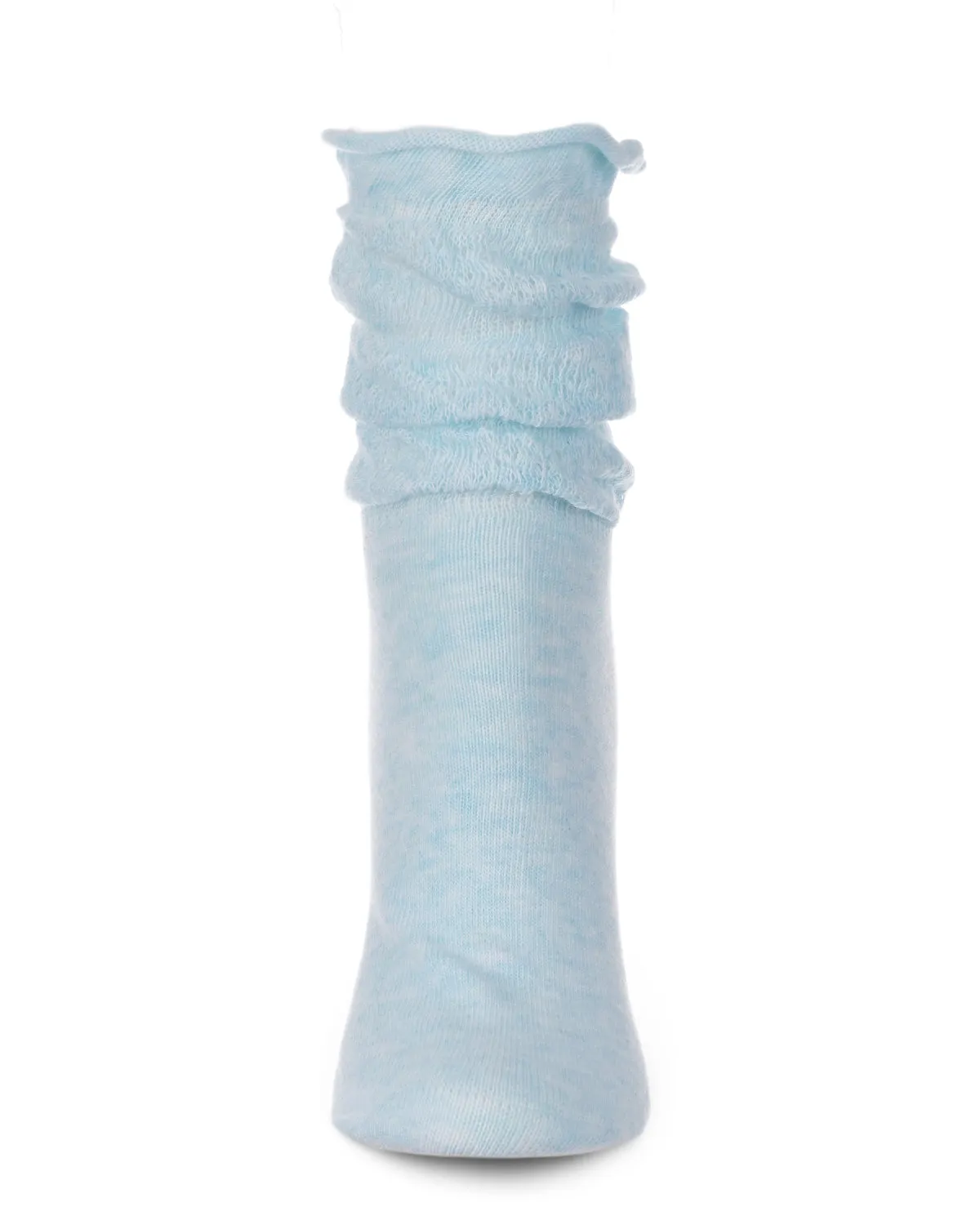 Subtle Slouch Cotton Blend Roll Cuff Ankle Socks sold by MeMoi