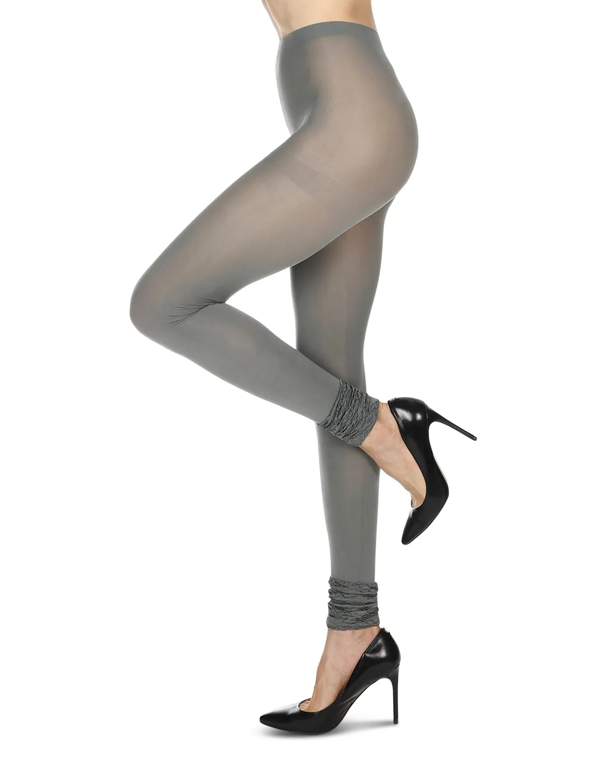 Scrunchy Ruffle Footless Tight sold by MeMoi product image thumbnail 2