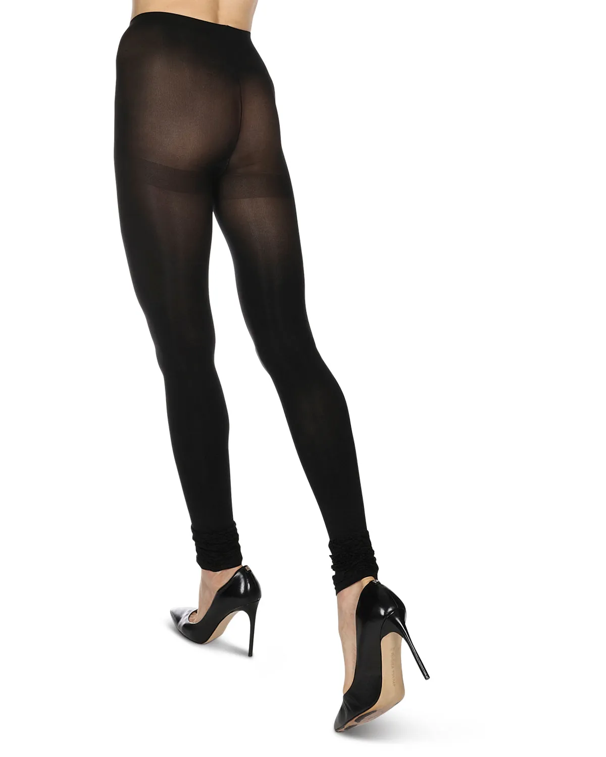 Scrunchy Ruffle Footless Tight sold by MeMoi product image thumbnail 4