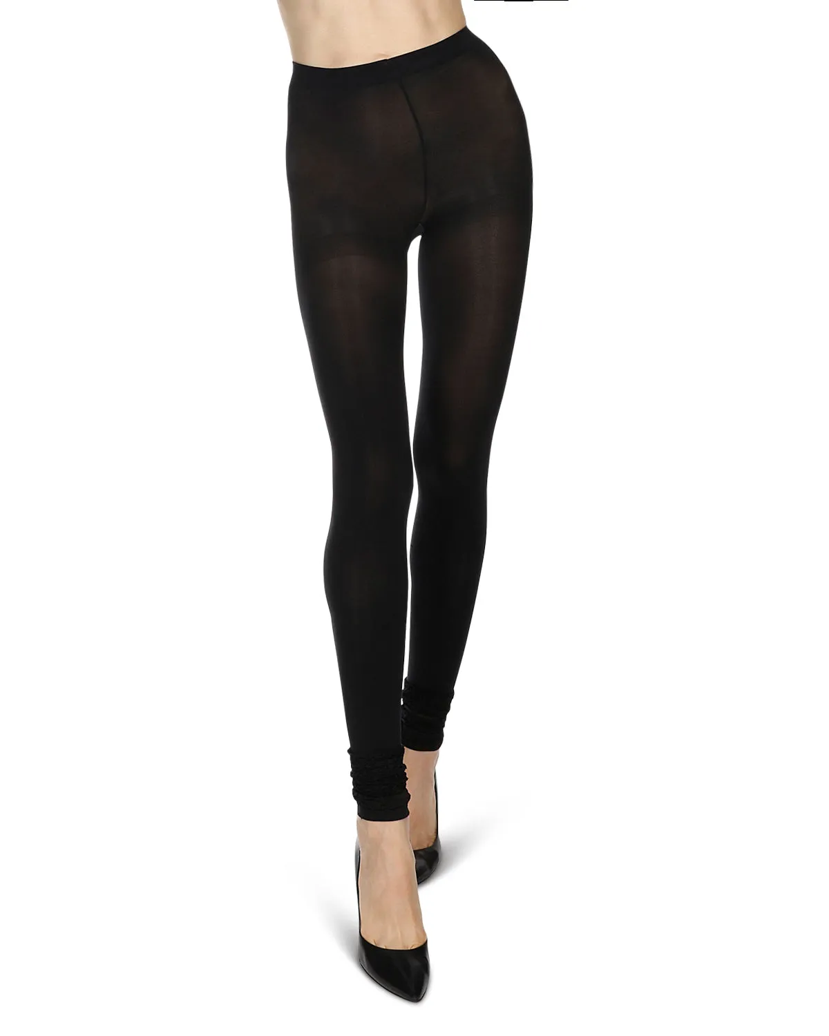 Scrunchy Ruffle Footless Tight sold by MeMoi product image thumbnail 5