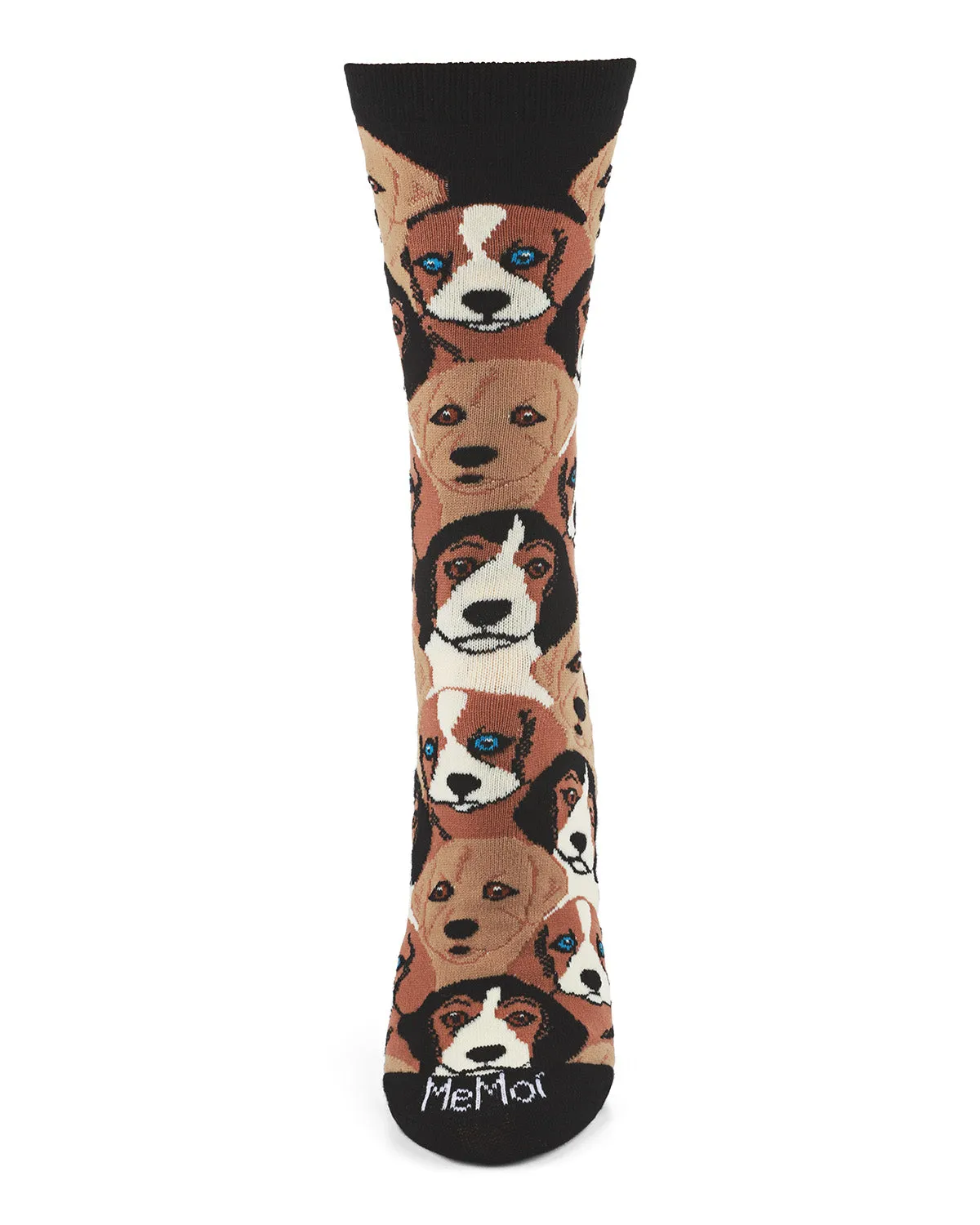 Women's Puppy Bamboo Blend Crew Socks sold by MeMoi product image thumbnail 2