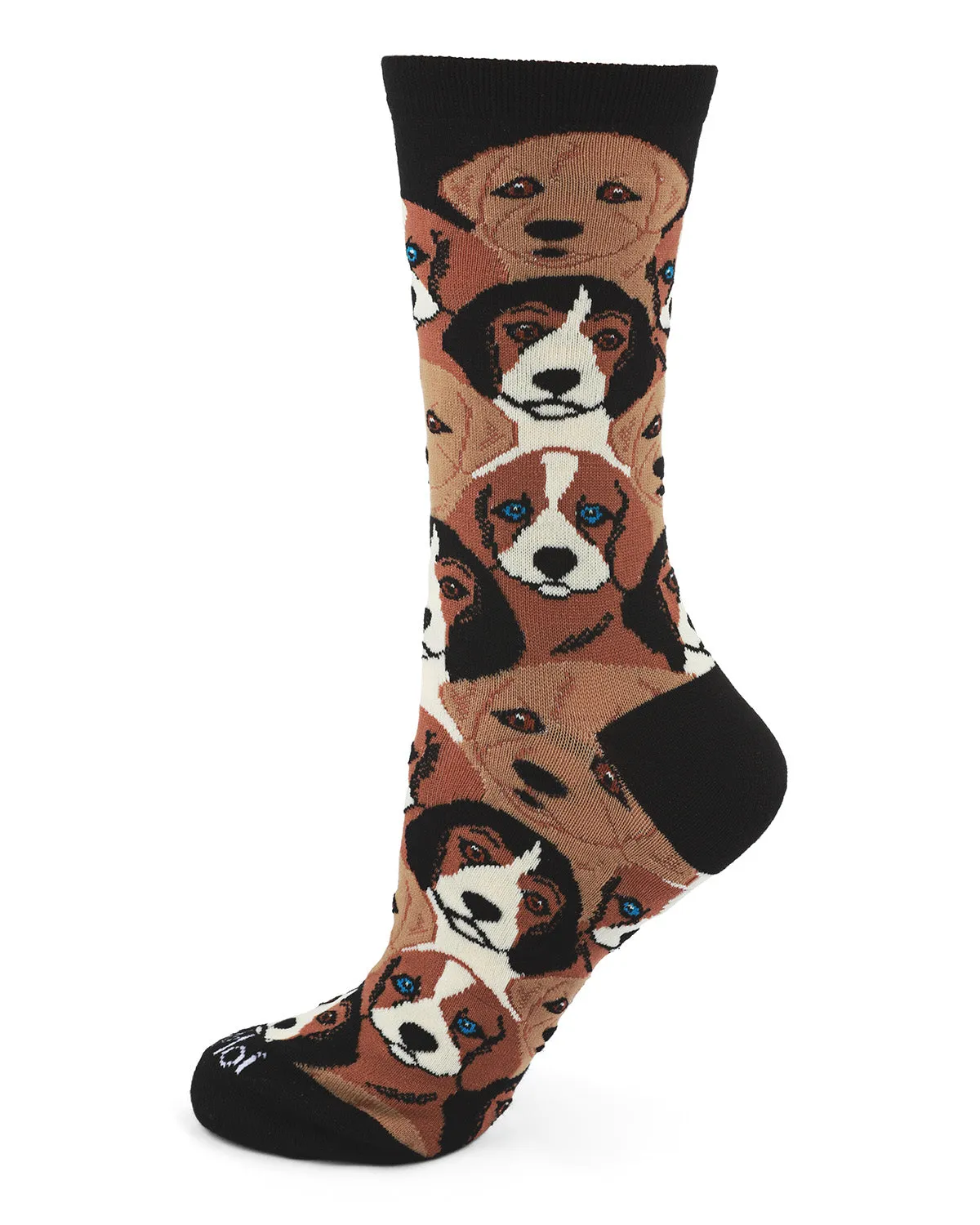 Women's Puppy Bamboo Blend Crew Socks sold by MeMoi