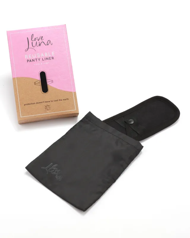 Women's Love Luna Reusable Cotton Snap-On Panty Liner sold by MeMoi