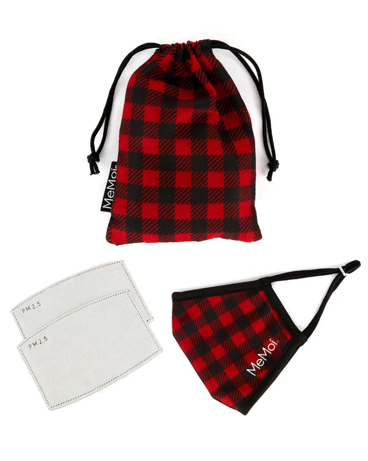 Buffalo Plaid Unisex Face Covering sold by MeMoi product image thumbnail 2