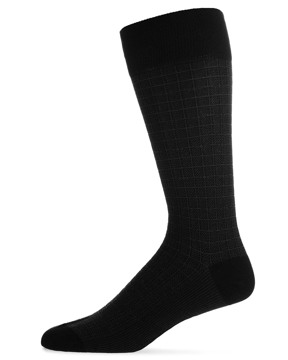 Men's 3 Pair Pack Assorted Mercerized Cotton Blend Crew Socks sold by MeMoi product image thumbnail 4