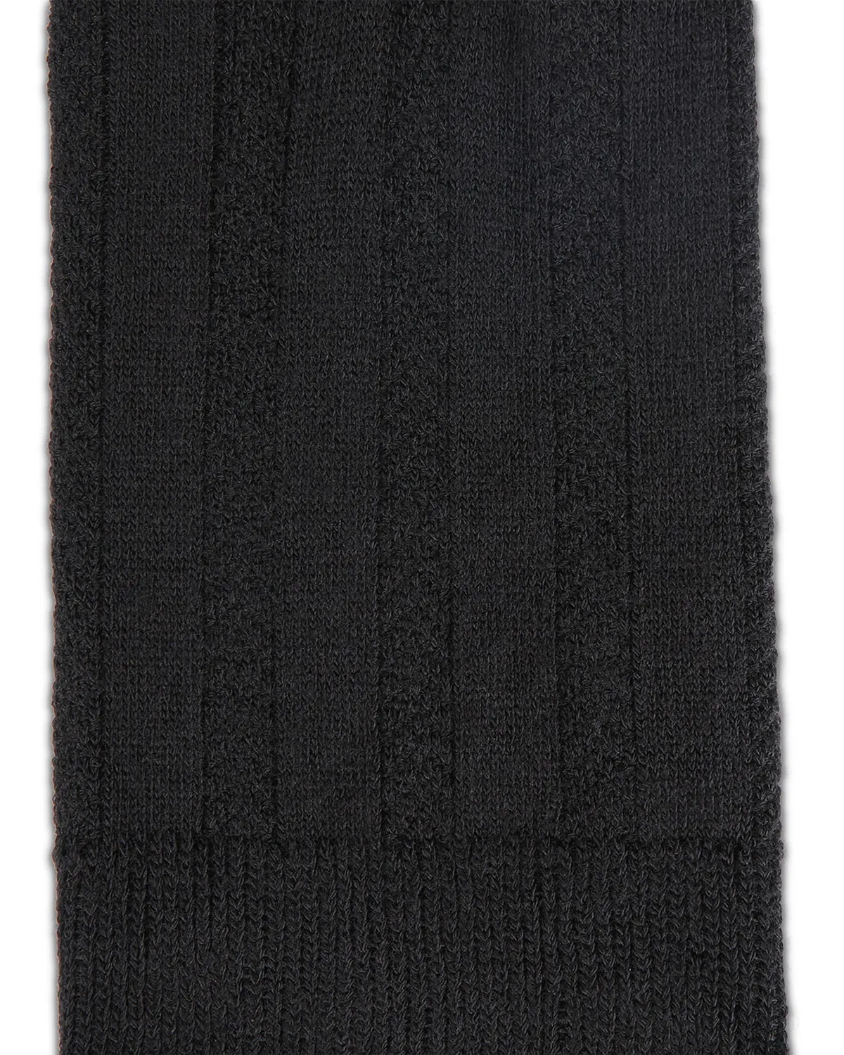 Men's Bamboo Blend Solid Woven Ribbed Crew Socks sold by MeMoi product image thumbnail 2