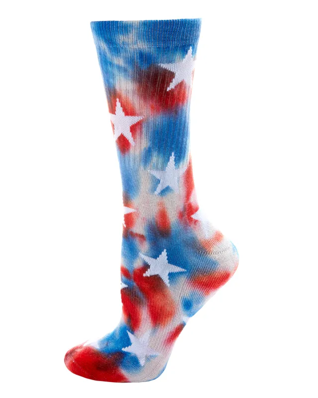 Women's Americana Ribbed Half Cushion Crew Socks sold by MeMoi