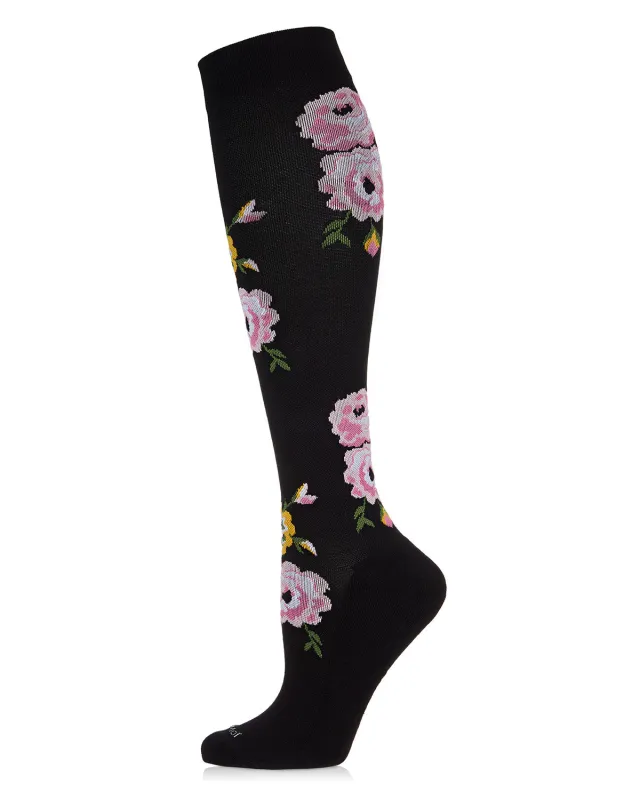 Women's In Bloom Bamboo Blend 8-15mmHg Graduated Compression Socks sold by MeMoi