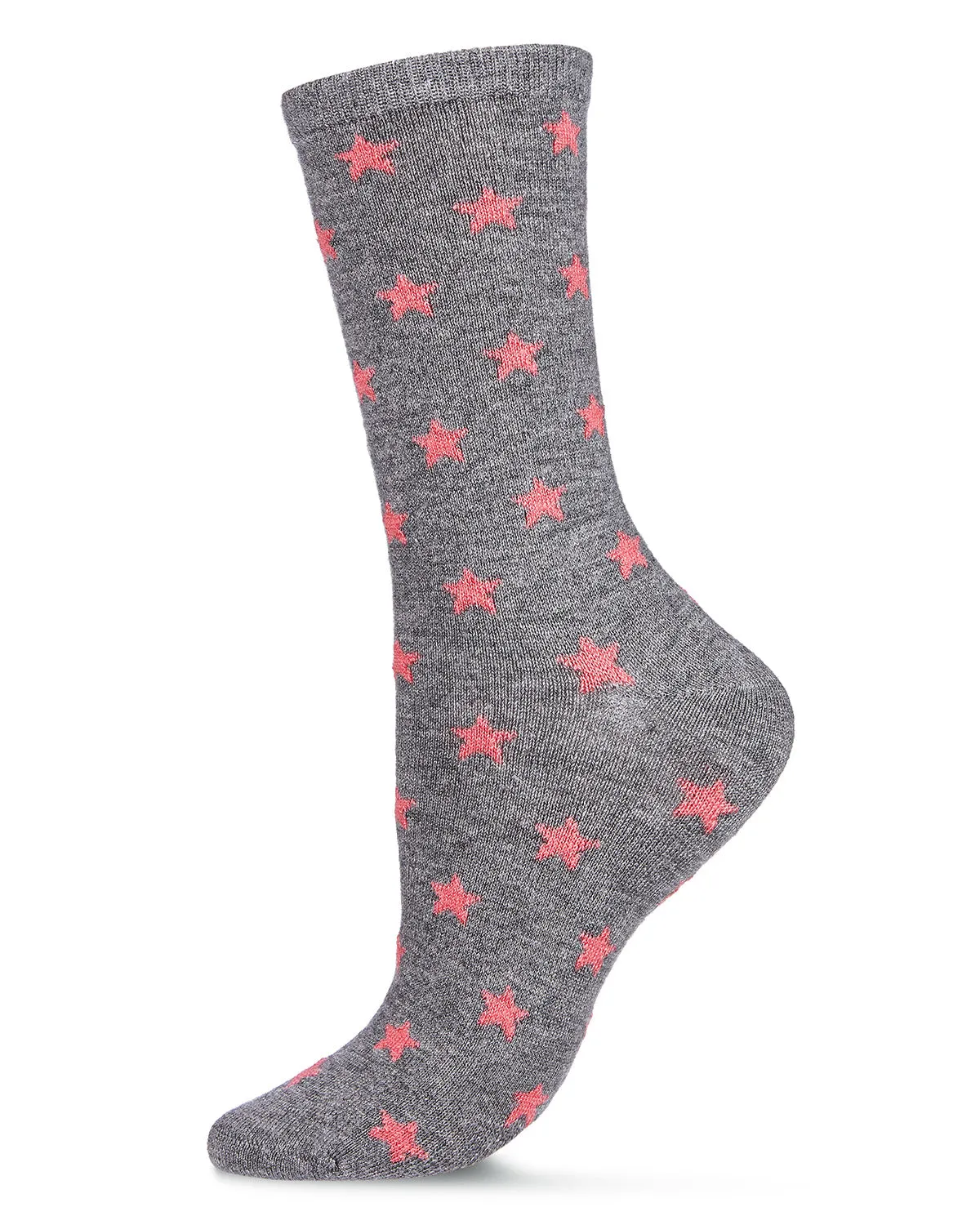 Women's Intergalactic Stars Cashmere Blend Crew Socks sold by MeMoi product image thumbnail 2
