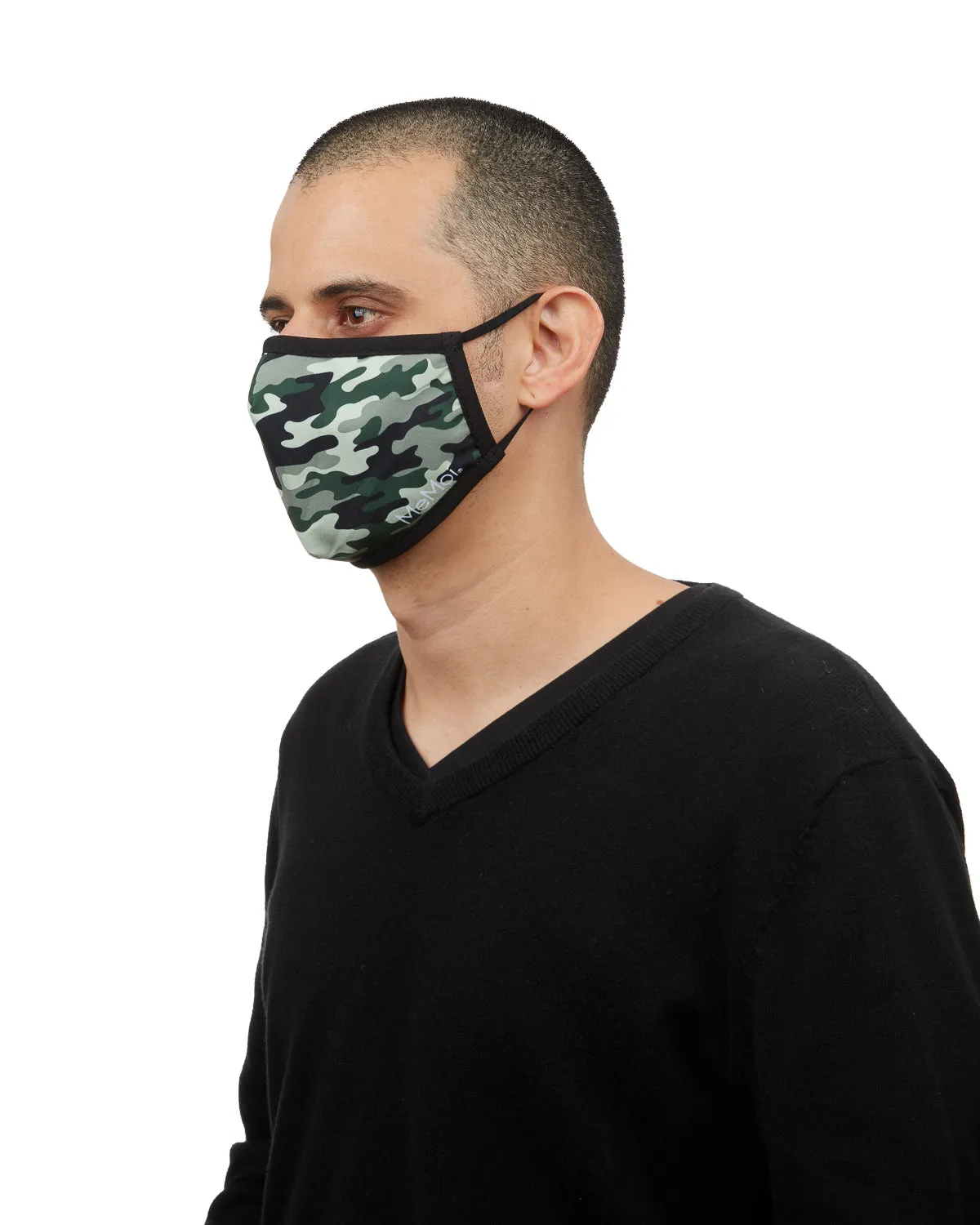 Camo Fashion Face Covering with 5-Layer Filter Inserts sold by MeMoi product image thumbnail 4