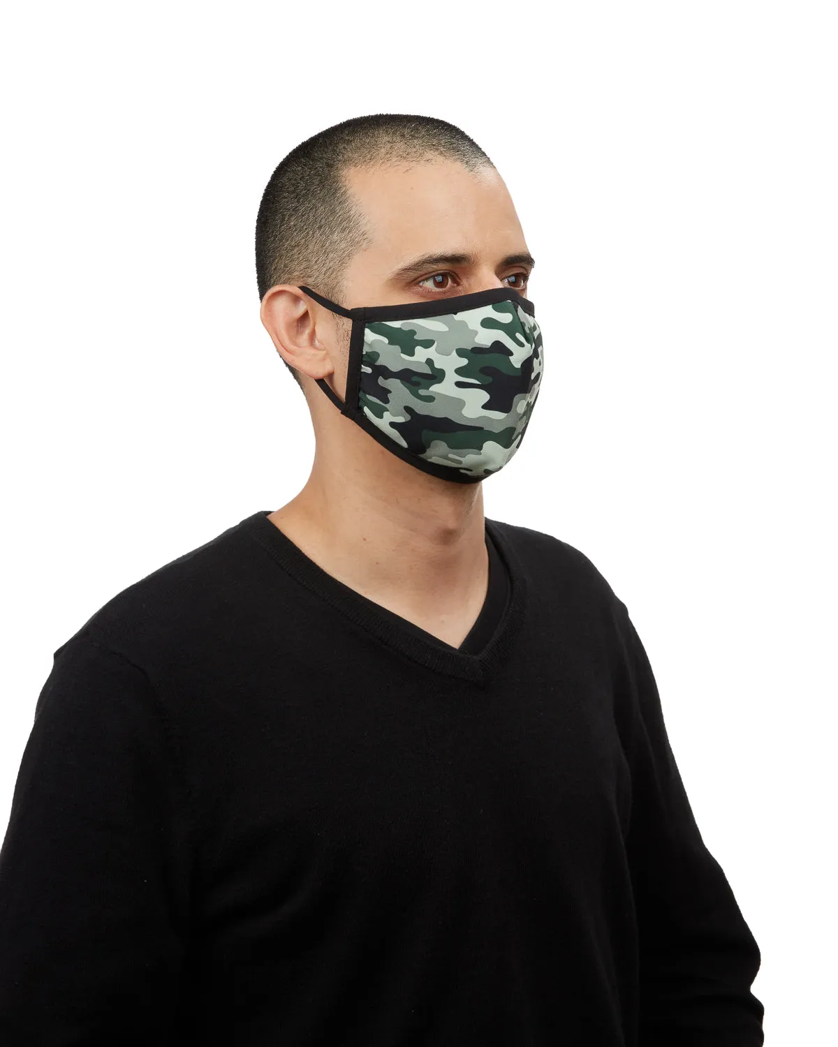 Camo Fashion Face Covering with 5-Layer Filter Inserts sold by MeMoi product image thumbnail 5