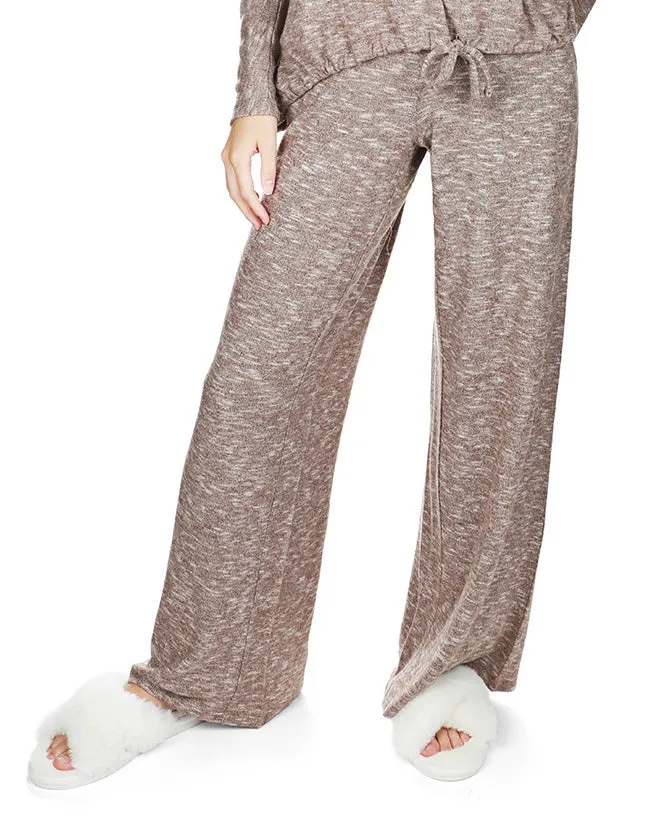 Women's Hacci Wide Leg Soft Lightweight Lounge Pants sold by MeMoi product image thumbnail 5