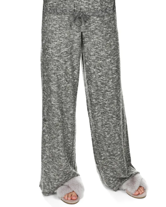 Women's Hacci Wide Leg Soft Lightweight Lounge Pants sold by MeMoi product image thumbnail 4