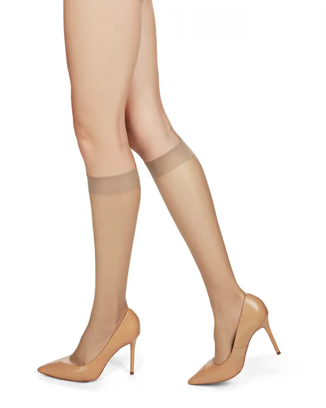 Women's Microfiber Opaque 60 Denier Knee Highs sold by MeMoi