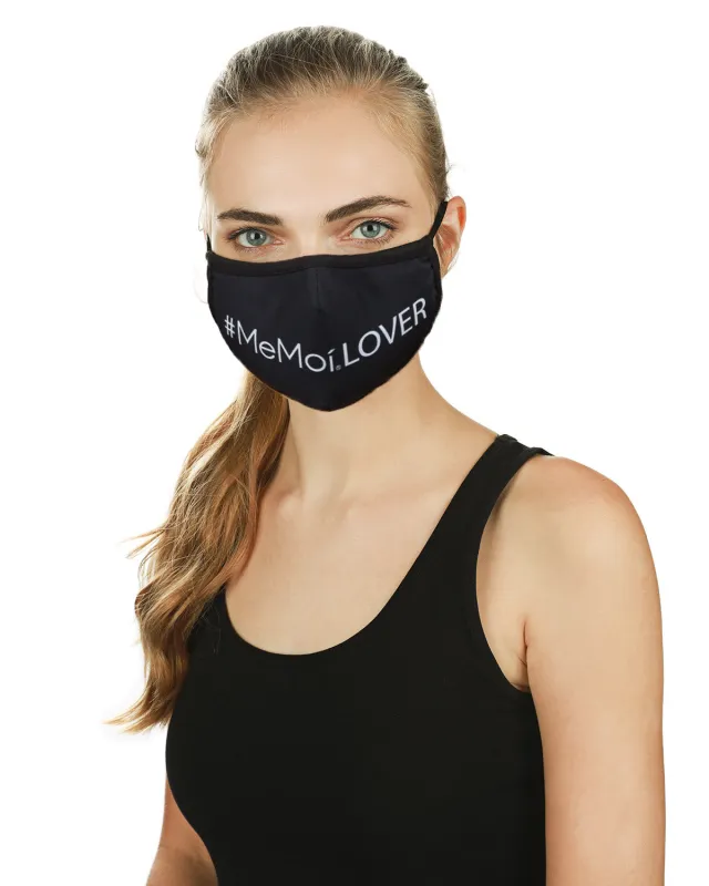 #MeMoiLover Fashion Face Mask with 5-Layer Filter Inserts sold by MeMoi
