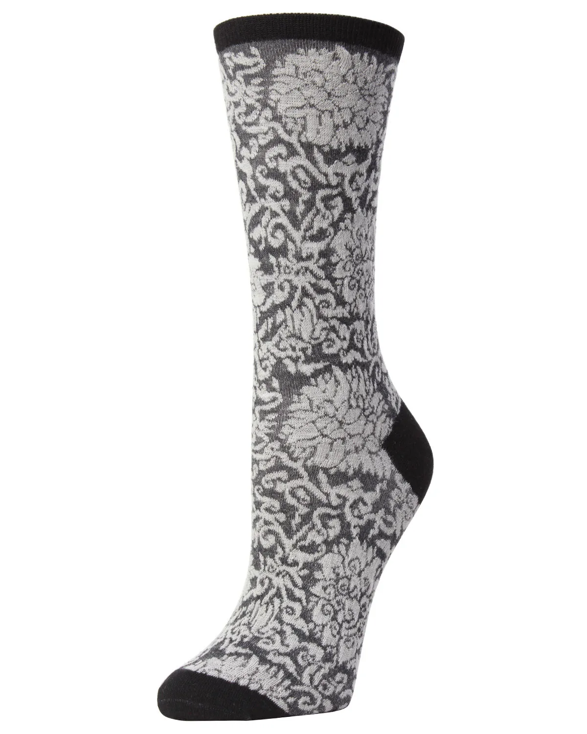 Fields of Chi Cotton Blend Crew Socks sold by MeMoi