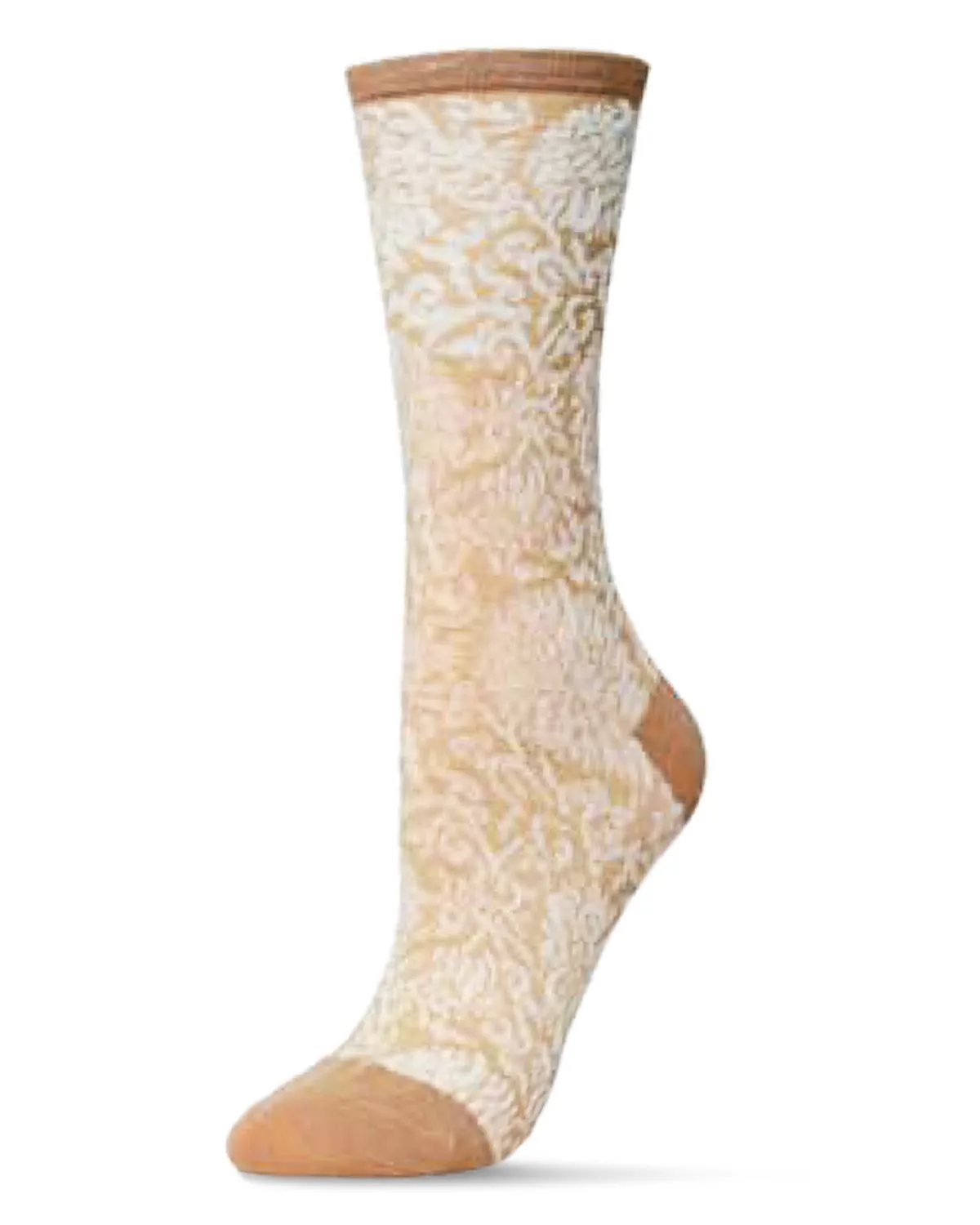 Fields of Chi Cotton Blend Crew Socks sold by MeMoi product image thumbnail 3