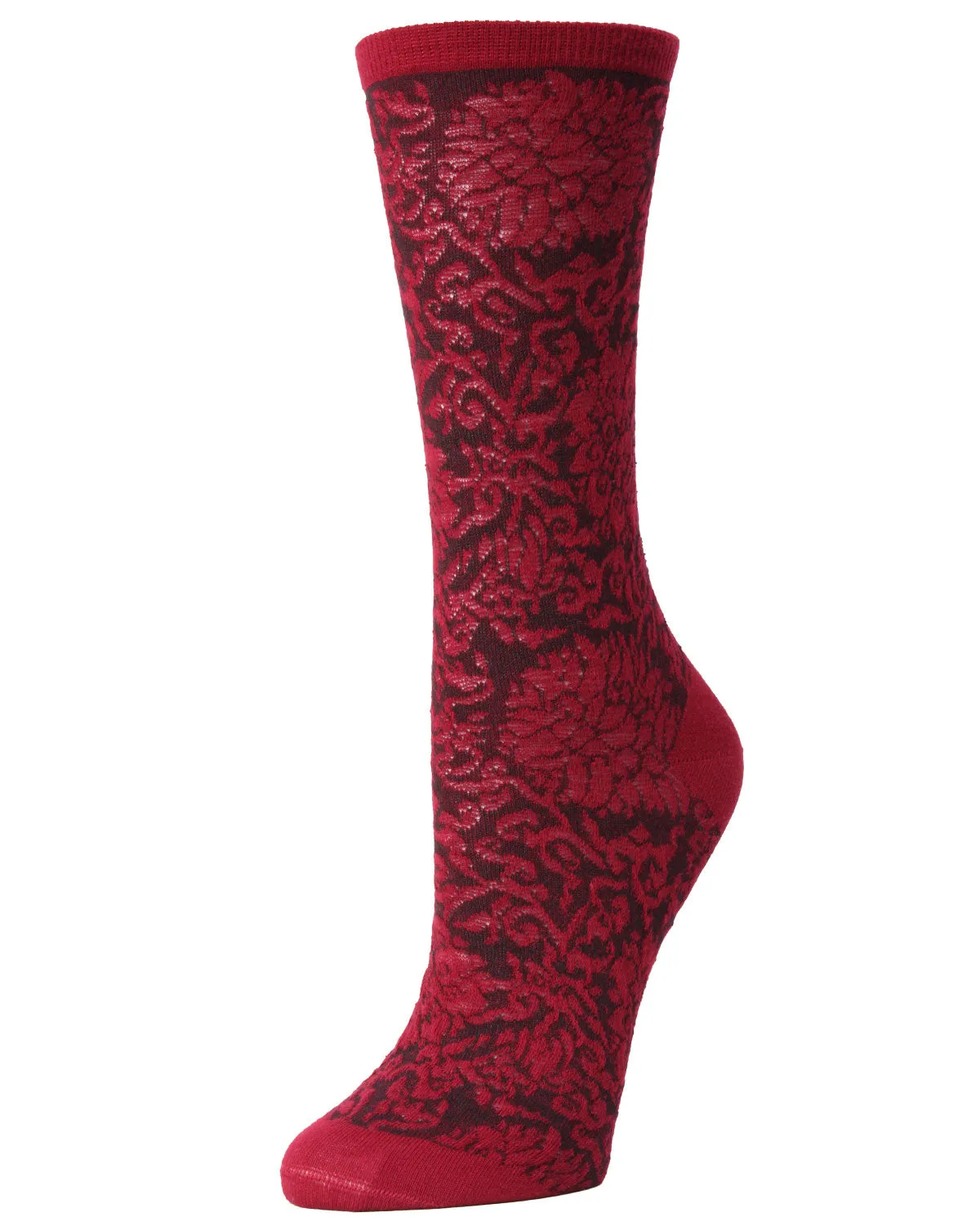 Fields of Chi Cotton Blend Crew Socks sold by MeMoi product image thumbnail 2