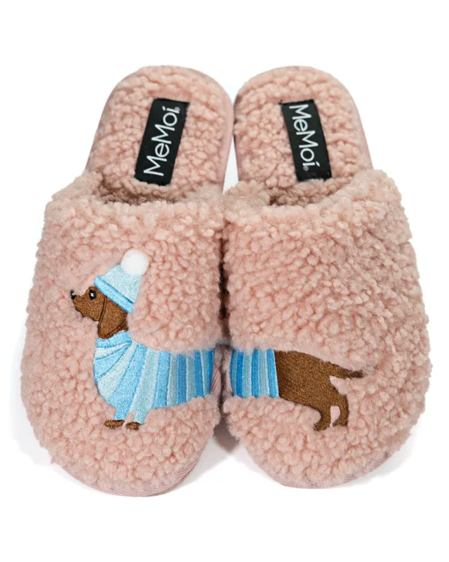 Womens Doggone Silly Hard Bottom Plush Slippers sold by MeMoi