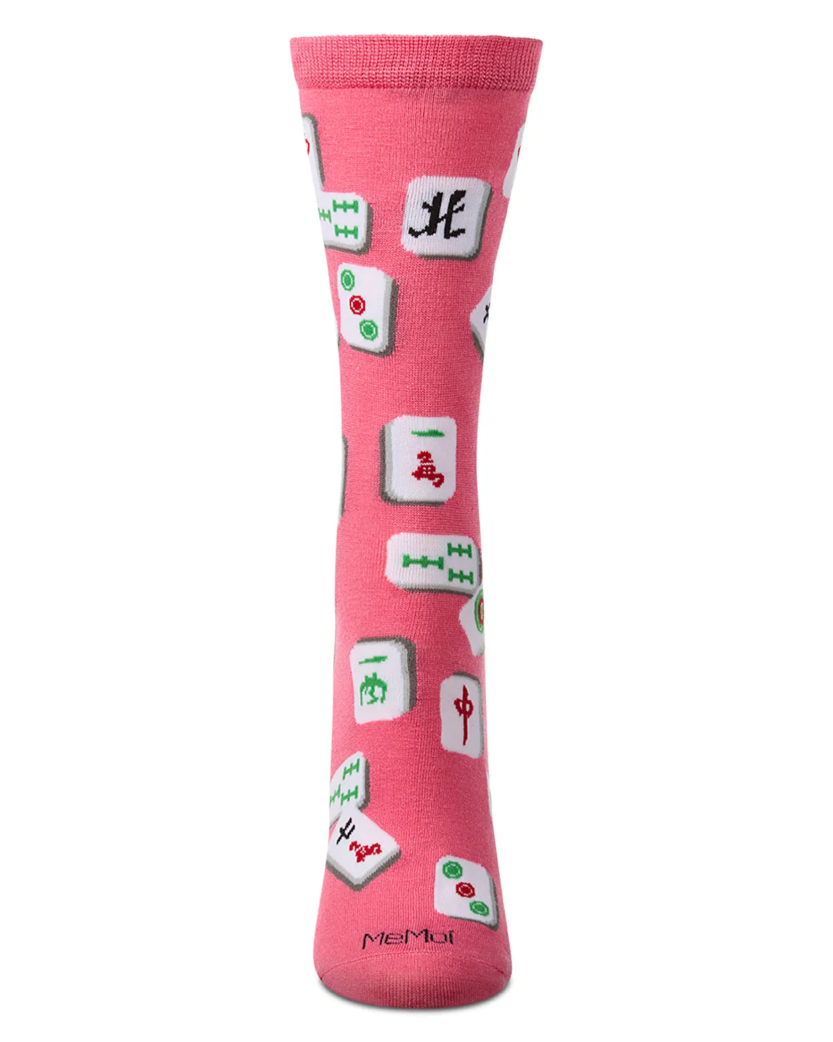 Mahjong Bamboo Blend Crew Socks sold by MeMoi product image thumbnail 4