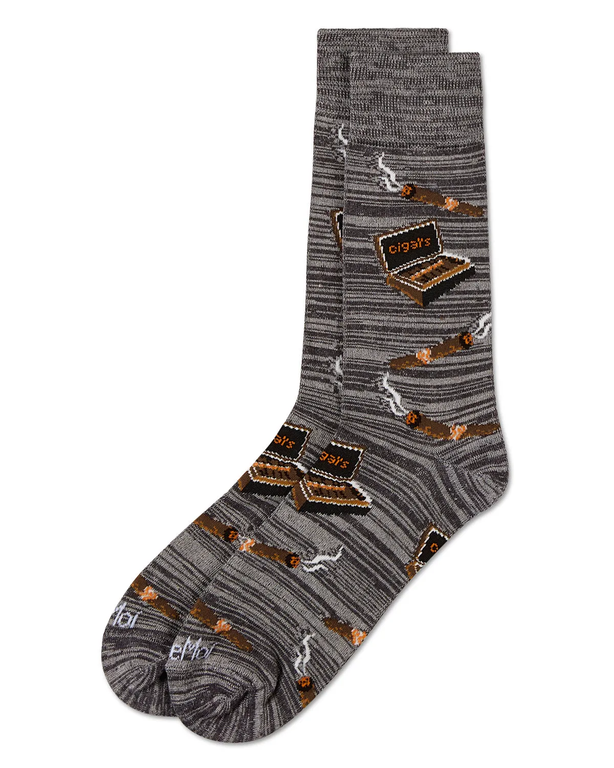 Smoker's Delight Cigar Bamboo Blend Men's Socks sold by MeMoi product image thumbnail 5