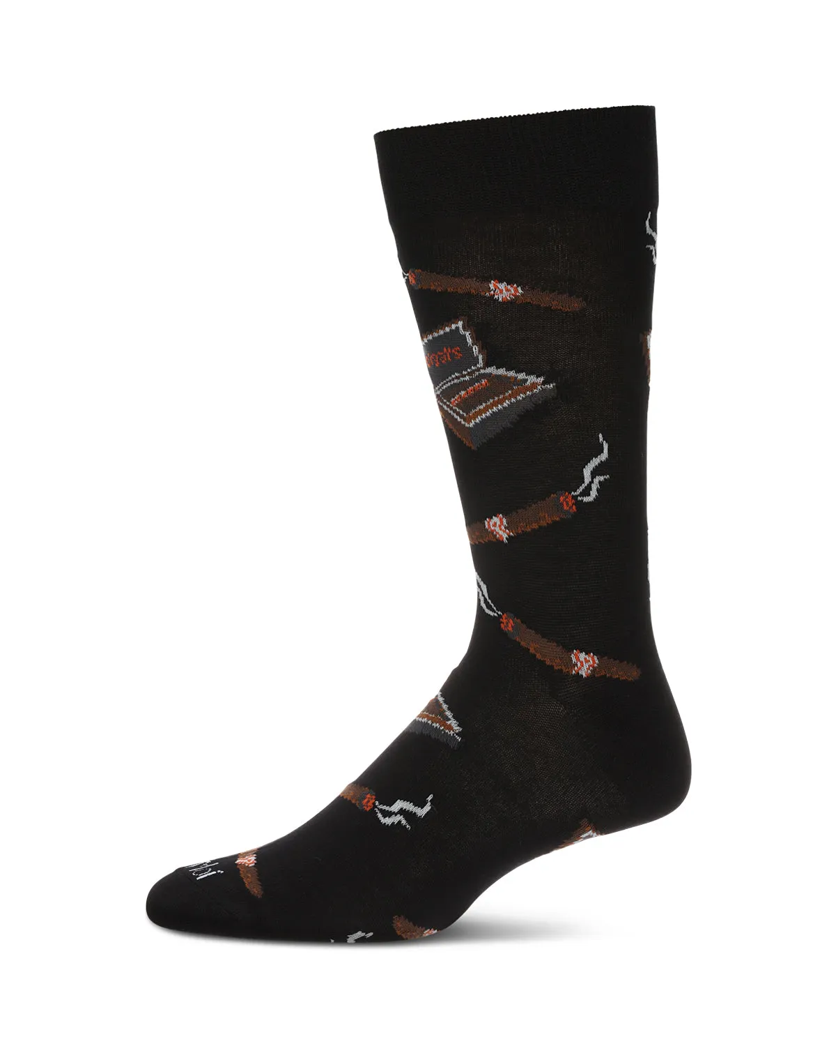 Smoker's Delight Cigar Bamboo Blend Men's Socks sold by MeMoi product image thumbnail 2