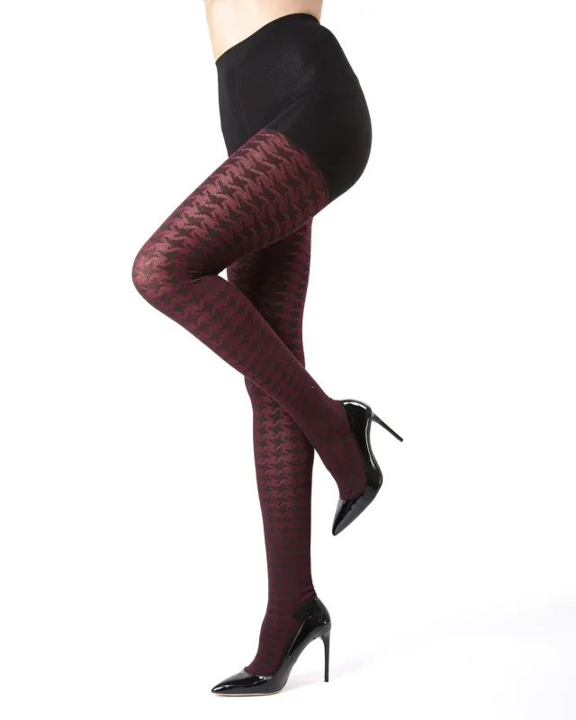 Women's Houndstooth Sweater Tights sold by MeMoi
