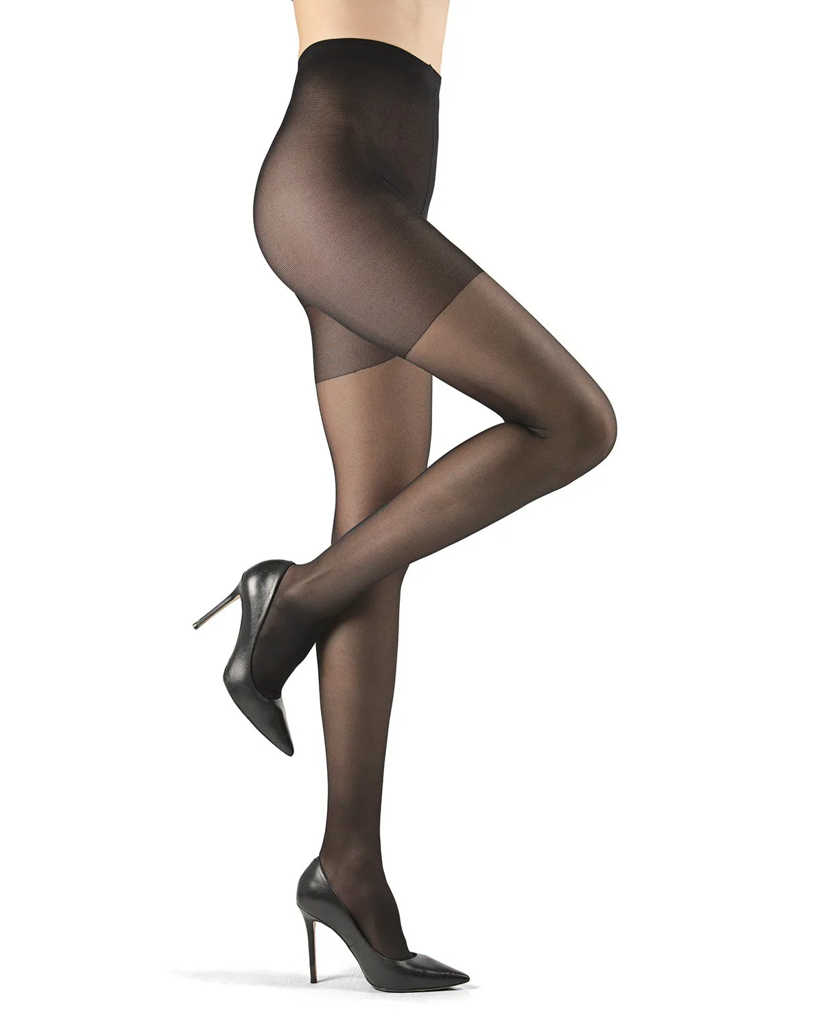 Fit & Shape Relax 20 Denier Satin Matte Pantyhose sold by MeMoi