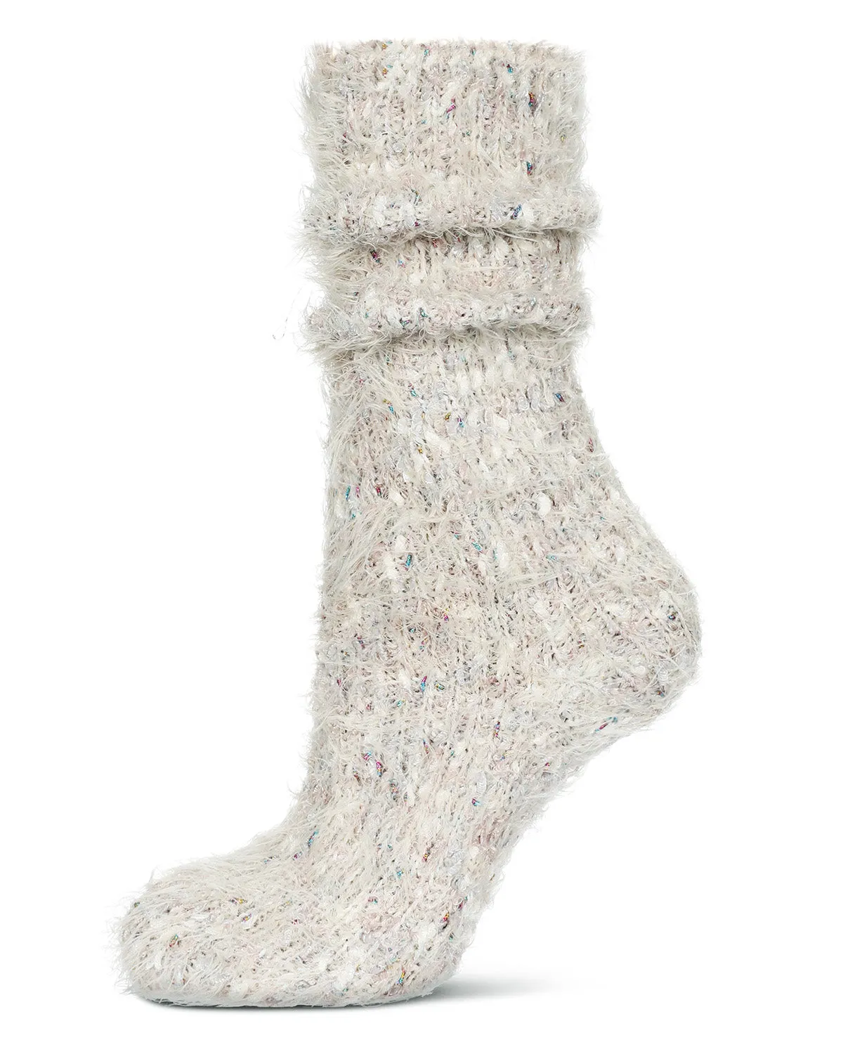 Women's Metallic Snowlight Slouch Multicolor Knit Sock sold by MeMoi product image thumbnail 2