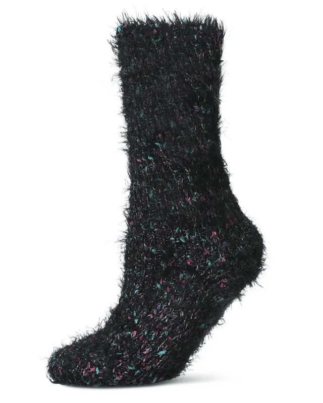 Women's Metallic Snowlight Slouch Multicolor Knit Sock sold by MeMoi