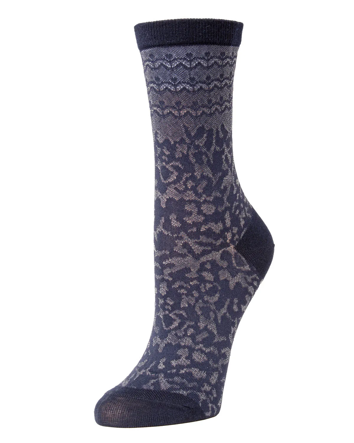 Natori Dainty Mix Cotton Blend Crew Socks sold by MeMoi product image thumbnail 2
