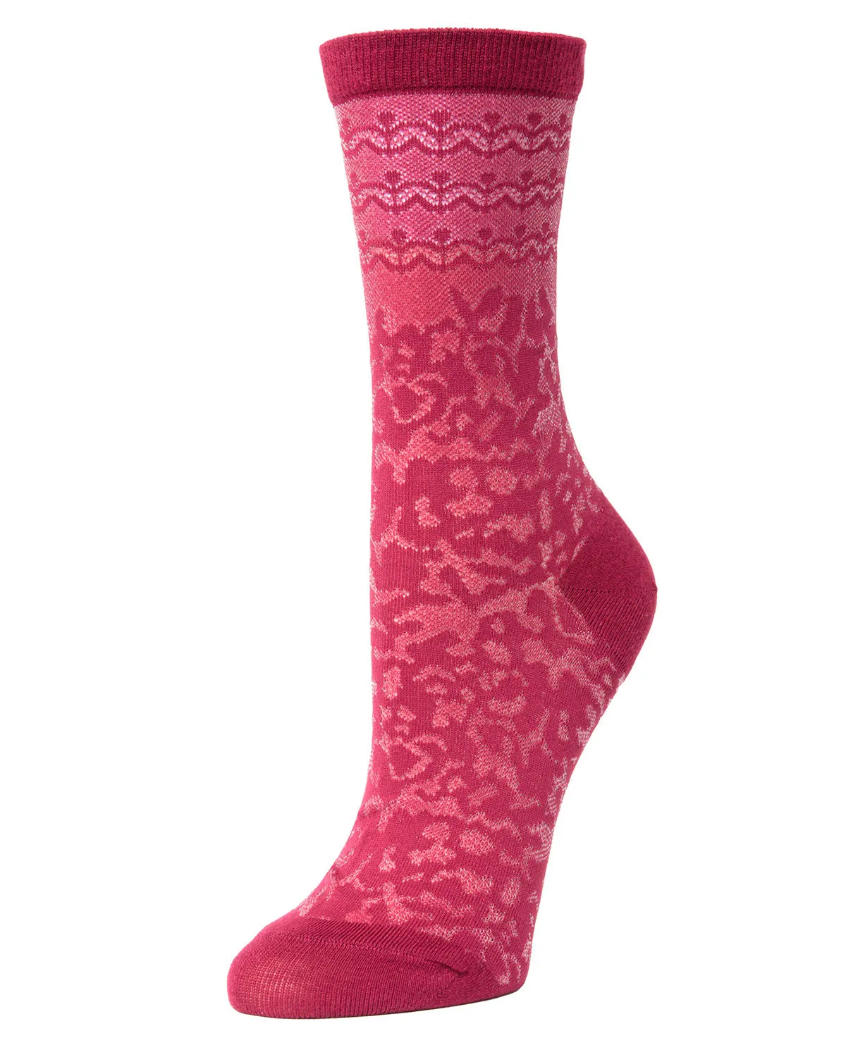 Natori Dainty Mix Cotton Blend Crew Socks sold by MeMoi product image thumbnail 3