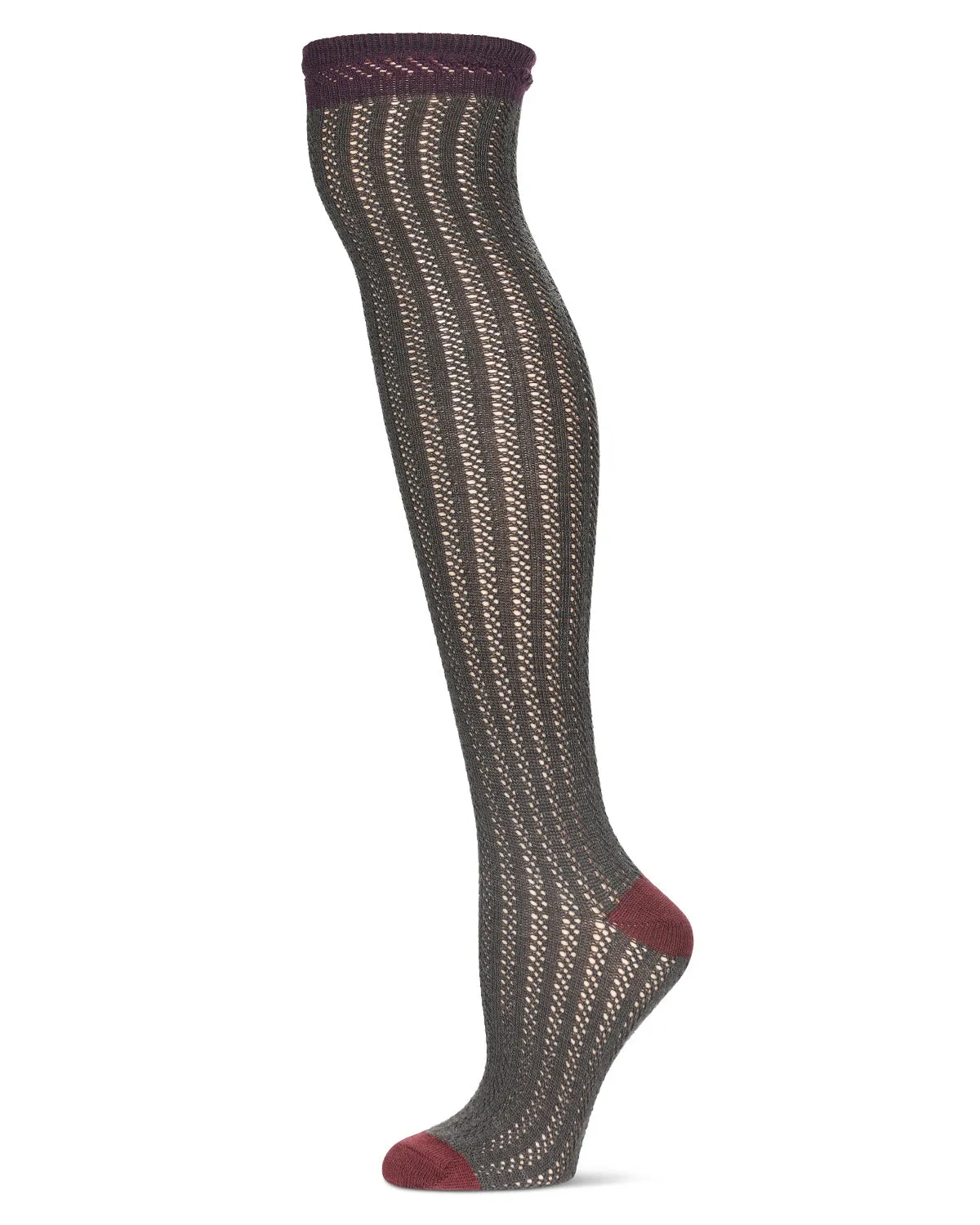 Women's Chic Slant Wool Blend Over The Knee Warm Sock sold by MeMoi product image thumbnail 3