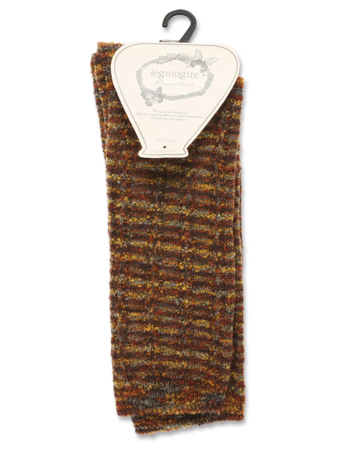 Women's Spacedye Multicolor Cozy Crew Sock sold by MeMoi product image thumbnail 4