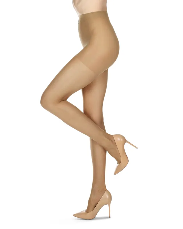 Women's Matte Micro Control Top Pantyhose 10 Denier sold by MeMoi