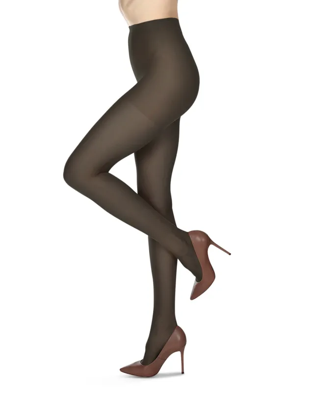Women's Ultra-Sheer 8 Denier Bare Control Top Pantyhose made by MeMoi