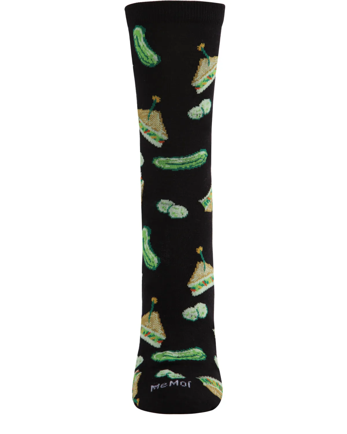 Sandwiches Bamboo Blend Crew Socks sold by MeMoi product image thumbnail 2