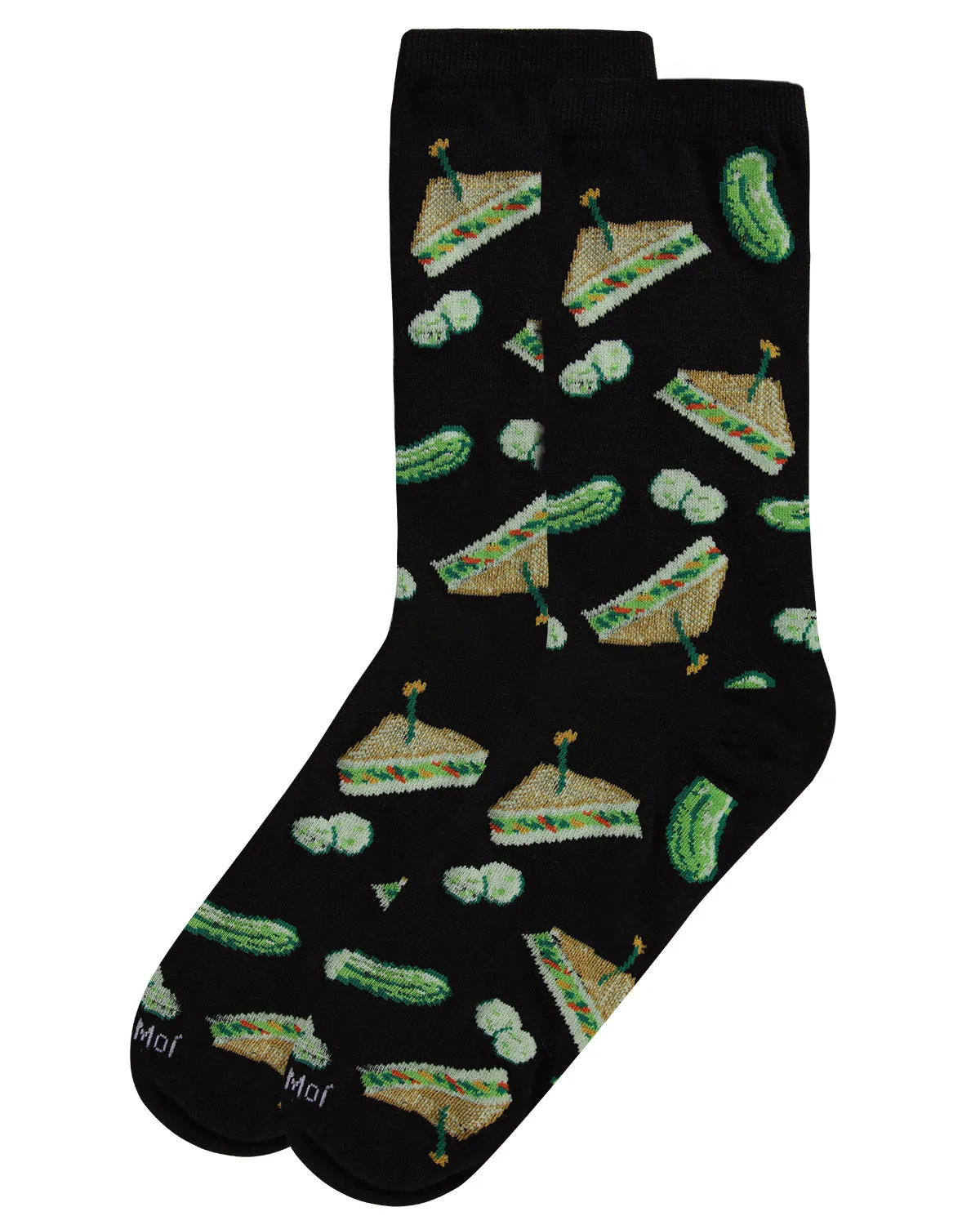 Sandwiches Bamboo Blend Crew Socks sold by MeMoi product image thumbnail 3